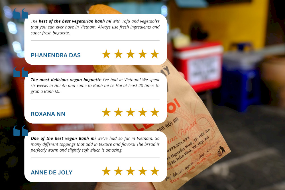 Le Hoi Vegan Banh Mi Hoi An